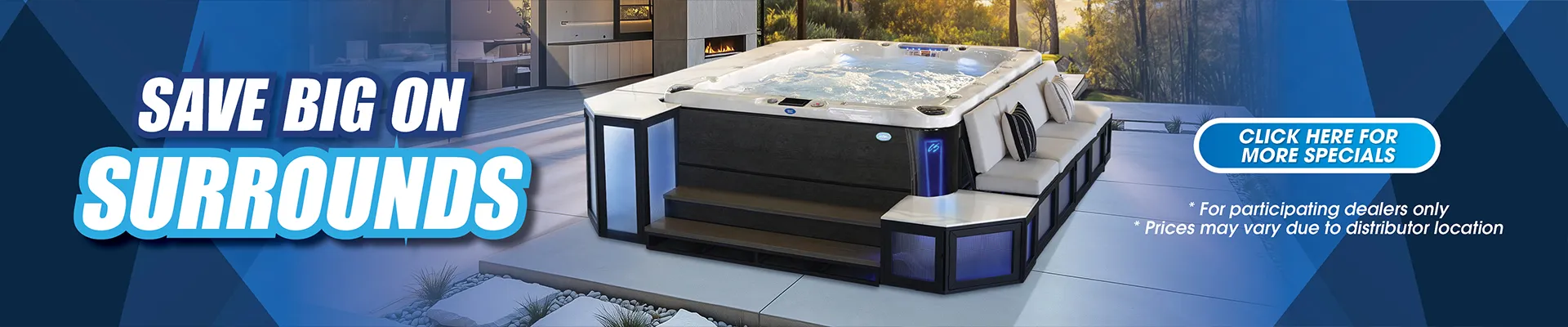 Calspas hot tub being used in a family setting - Laval